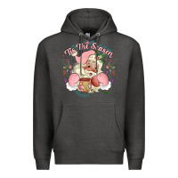 Charcoal Heather mexican christmas Premium Hoodie - MaliasSmallBusiness