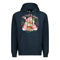 Navy mexican christmas Premium Hoodie - MaliasSmallBusiness