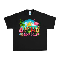 Black aloha beaches Urban Heavy Tee - texasbilliewilder