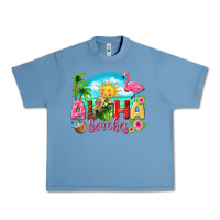 Pebble Blue aloha beaches Urban Heavy Tee - texasbilliewilder