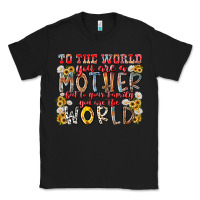 Black mother world Classic Tee - RacoonDesign