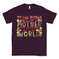 Plum mother world Classic Tee - RacoonDesign