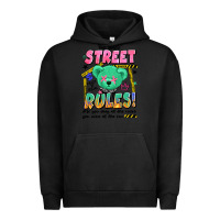 Pigment Black street rules Urban Hoodie - Artiststas
