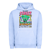 Pigment Grape Ice street rules Urban Hoodie - Artiststas