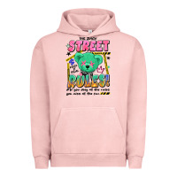 Pigment Salmon street rules Urban Hoodie - Artiststas