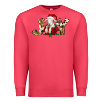 Cardinal joy christmas lamb Premium Sweatshirt - Jasminsmagicworld
