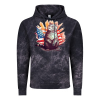 Cloud Black cat8 Vintage Hoodie - Unal Design
