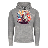 Cloud Rock cat8 Vintage Hoodie - Unal Design