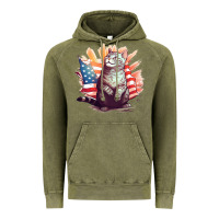Vintage Olive cat8 Vintage Hoodie - Unal Design
