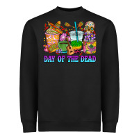 Black Day of the dead coffee cups Heavyweight Sweatshirt - RanaPortraitStore