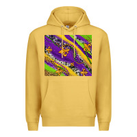 Antique Gold mardi gras fleur delis leopard and cowhide Premium Hoodie - AdoDesignShop