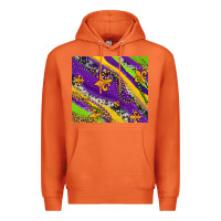 Carrot mardi gras fleur delis leopard and cowhide Premium Hoodie - AdoDesignShop