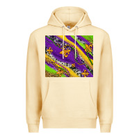 Pina Colada mardi gras fleur delis leopard and cowhide Premium Hoodie - AdoDesignShop