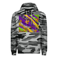 Slate Camo mardi gras fleur delis leopard and cowhide Premium Hoodie - AdoDesignShop