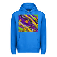True Royal mardi gras fleur delis leopard and cowhide Premium Hoodie - AdoDesignShop