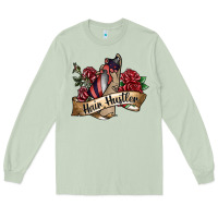 Matcha hair hustler spray Long Sleeve Tee - SublimationCraftShop