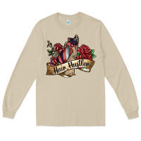 Mushroom hair hustler spray Long Sleeve Tee - SublimationCraftShop