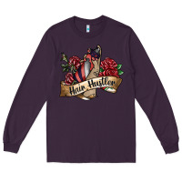 Plum hair hustler spray Long Sleeve Tee - SublimationCraftShop