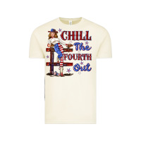 Vintage Arctic chill the fourth out 4th july Vintage Tee - texasbilliewilder