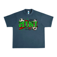 Midnight Navy mini soccer Urban Heavy Tee - Zillion Design Studio