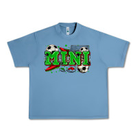 Pebble Blue mini soccer Urban Heavy Tee - Zillion Design Studio