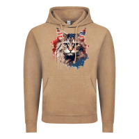 Vintage Coffee cat9 Vintage Hoodie - Unal Design