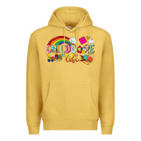 Antique Gold childcare life Premium Hoodie - NancyCooperArtShop