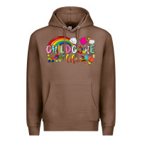 Chestnut childcare life Premium Hoodie - NancyCooperArtShop