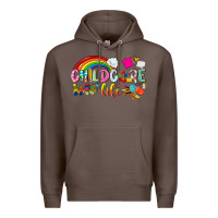 Coffee childcare life Premium Hoodie - NancyCooperArtShop