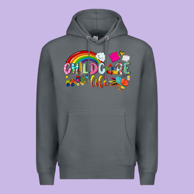 Childcare Life Premium Hoodie Designed By Nancycooperartshop