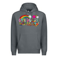 Rock childcare life Premium Hoodie - NancyCooperArtShop