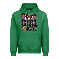 Emerald black girl magic Urban Hoodie - Artiststas