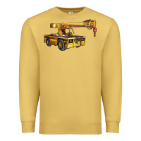 Antique Gold carry deck crane Premium Sweatshirt - LillyAllenDesigns