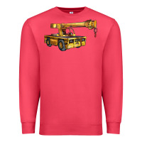 Cardinal carry deck crane Premium Sweatshirt - LillyAllenDesigns