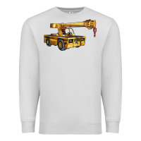 Dove Grey carry deck crane Premium Sweatshirt - LillyAllenDesigns