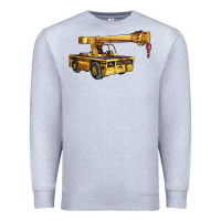 Heather Grey carry deck crane Premium Sweatshirt - LillyAllenDesigns