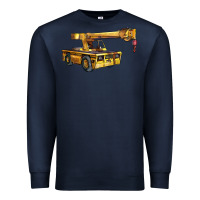 Navy carry deck crane Premium Sweatshirt - LillyAllenDesigns