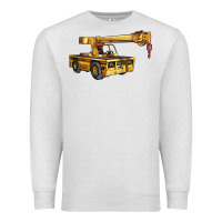 Oatmeal Heather carry deck crane Premium Sweatshirt - LillyAllenDesigns