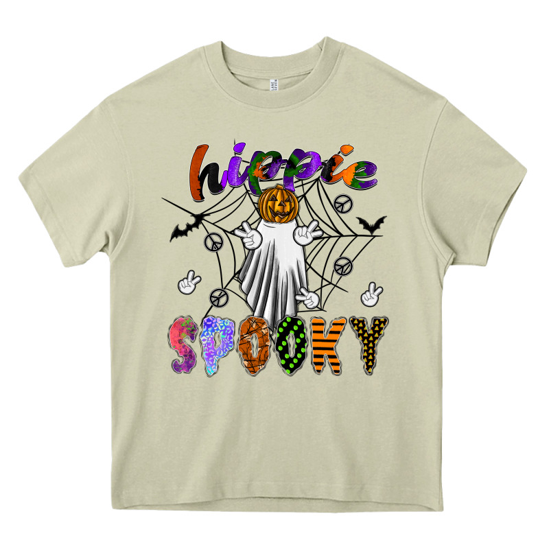 Hippie Spooky Heavy Core Tee by SublimationCraftShop | Teevron