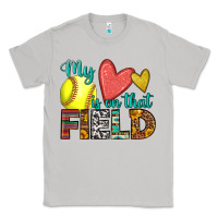 Moon Dust my heart is on that field softball Classic Tee - HRA Design Shop