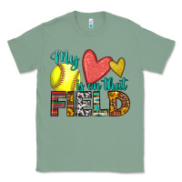 Sage my heart is on that field softball Classic Tee - HRA Design Shop