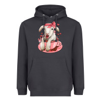 Smoke valentines day lamb Heavyweight Hoodie - Jasminsmagicworld