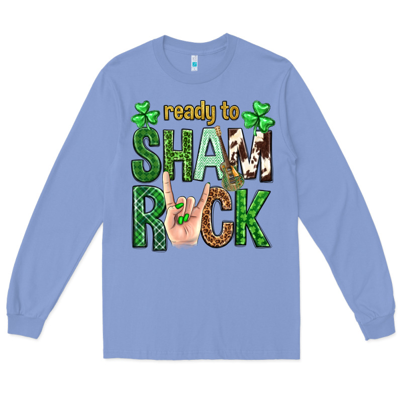 Ready To Shamrock St. Patrick's Day Long Sleeve Tee by Neo Western | Teevron