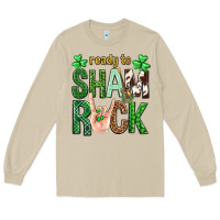 Mushroom Ready to shamrock St. Patrick's Day Long Sleeve Tee - Neo Western