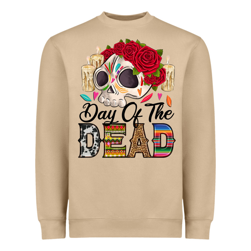 Day Of The Dead Skeleton Heavyweight Sweatshirt by RanaPortraitStore | Teevron