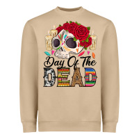 Mushroom Day of the dead skeleton Heavyweight Sweatshirt - RanaPortraitStore