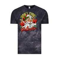 Cloud Black dont stop believin Vintage Tee - Zillion Design Studio
