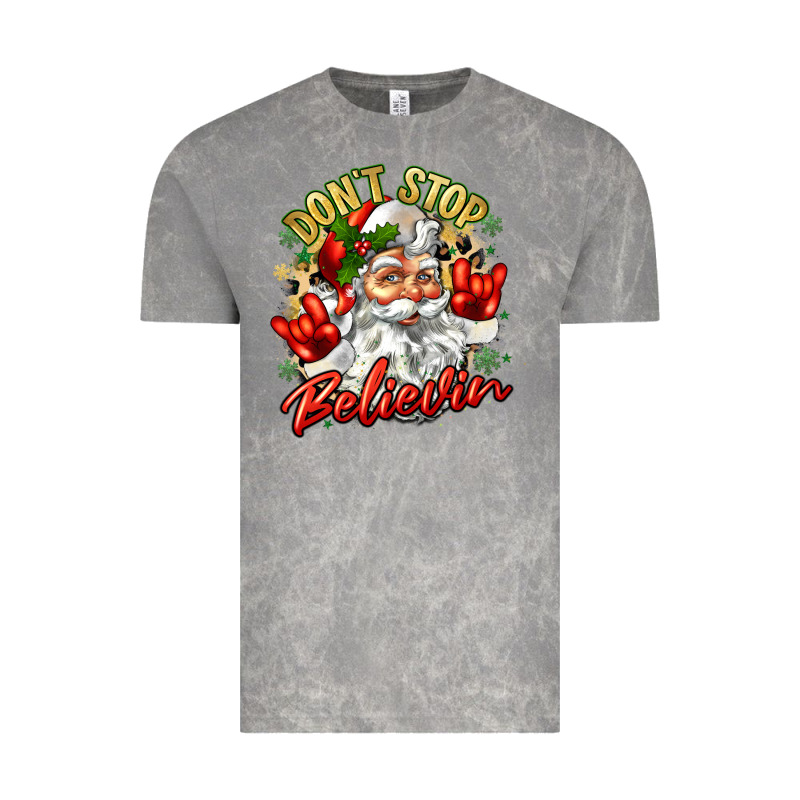 Dont Stop Believin Vintage Tee by Zillion Design Studio | Teevron