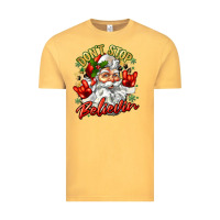 Vintage Mustard dont stop believin Vintage Tee - Zillion Design Studio