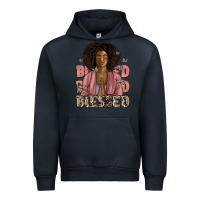 Navy blessed black woman Urban Hoodie - Artiststas